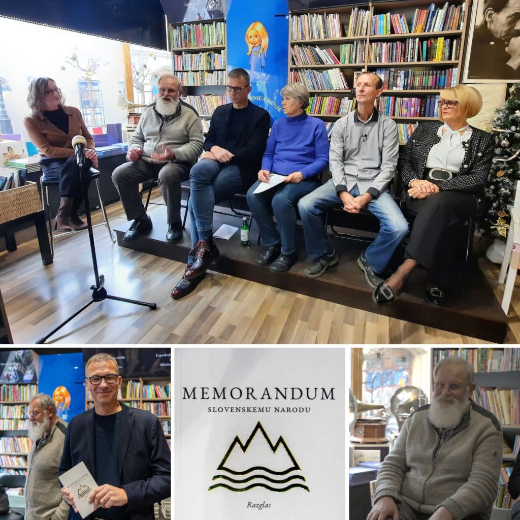 Novinarska konferenca - Memorandum slovenskemu narodu